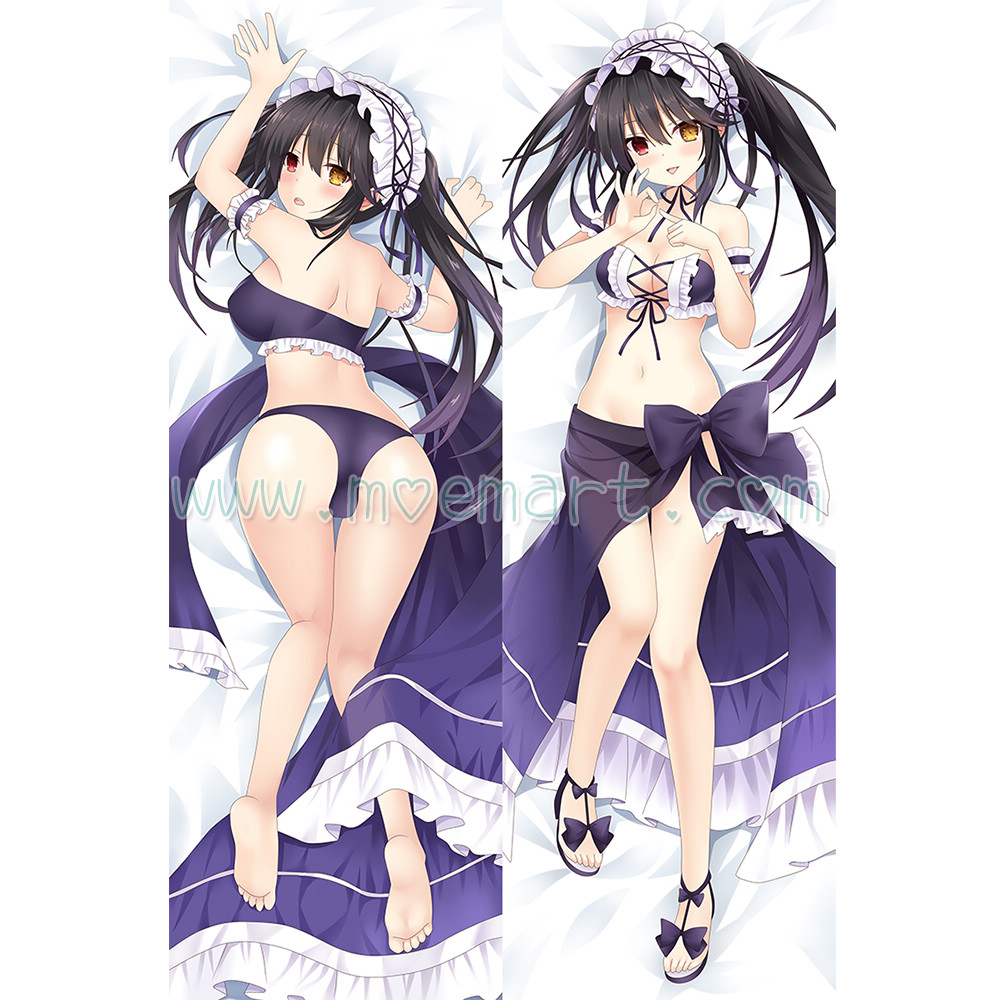 Date a Live Dakimakura Kurumi Tokisaki Body Pillow Case 30 - Click Image to Close