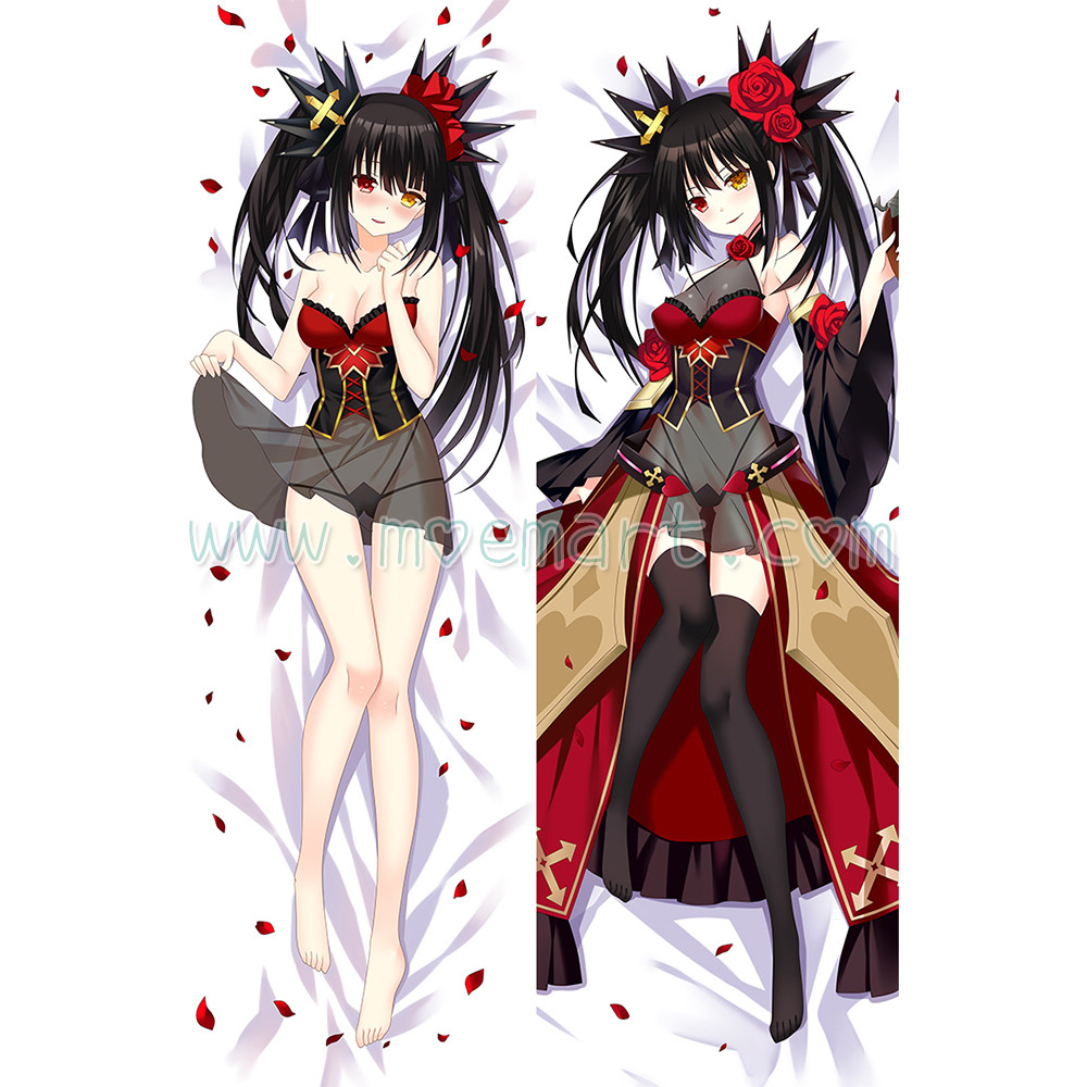 Date a Live Dakimakura Kurumi Tokisaki Body Pillow Case 34