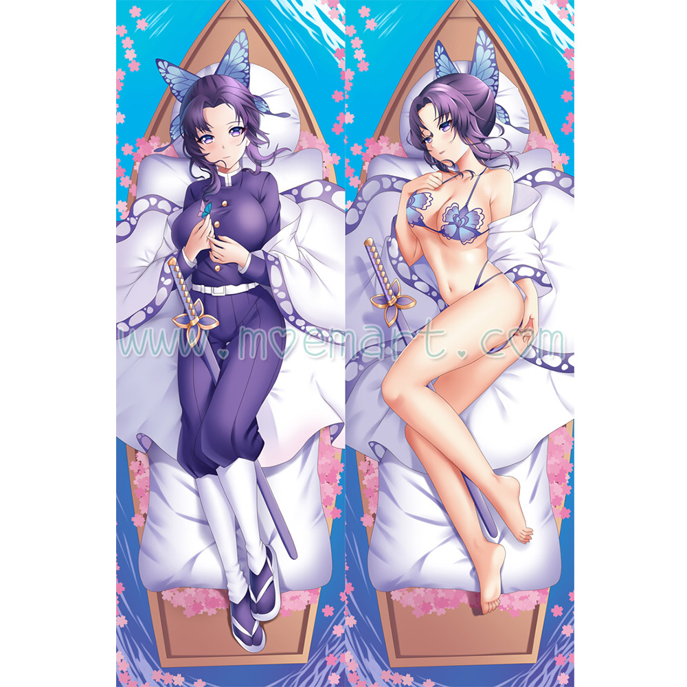 Demon Slayer Dakimakura Shinobu Kochou Body Pillow Case 04