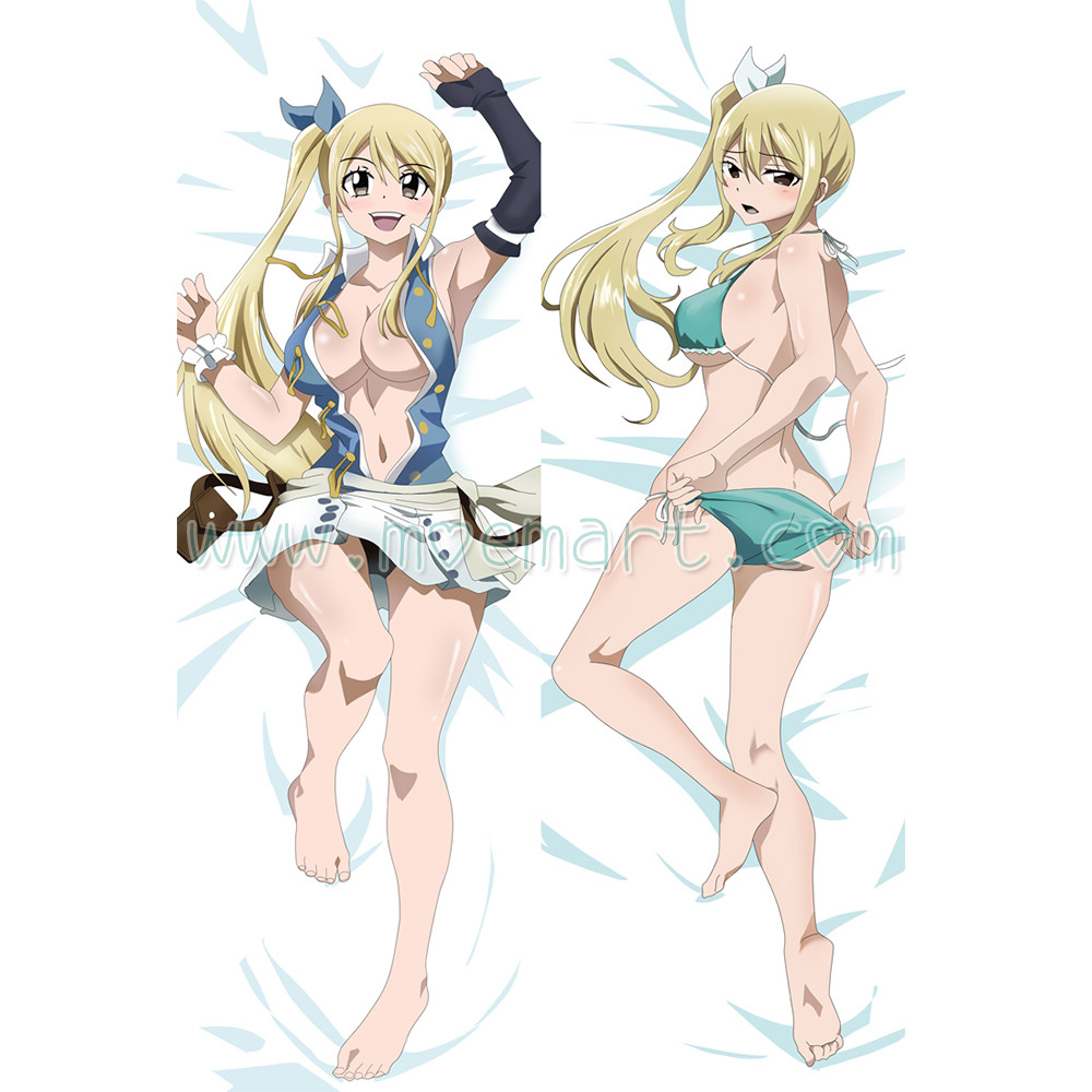 Fairy Tail Dakimakura Lucy Heartfilia Body Pillow Case