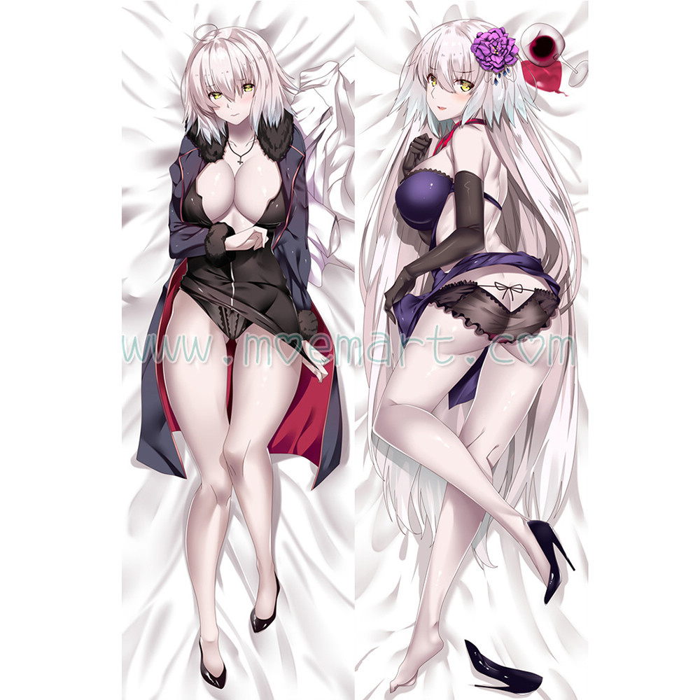 Fate/Grand Order Dakimakura Black Jeanne d'Arc Body Pillow Case 10