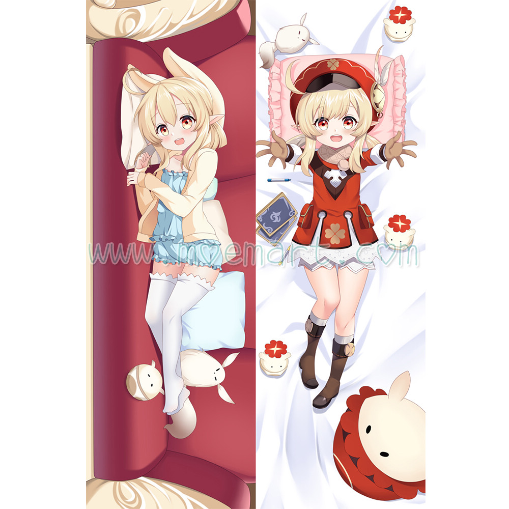 Genshin Impact Dakimakura Klee Body Pillow Case 04