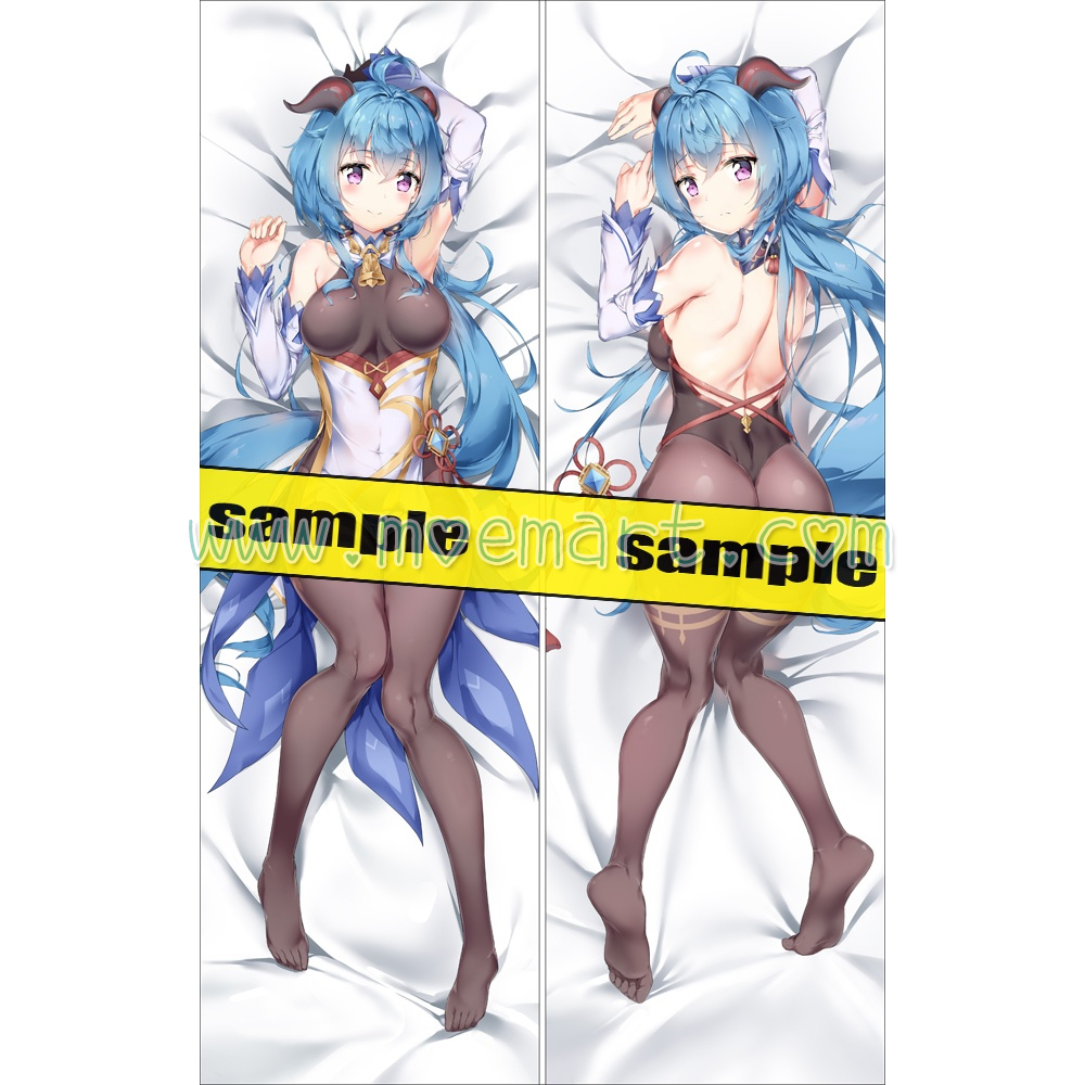 Genshin Impact Dakimakura Ganyu Body Pillow Case 04