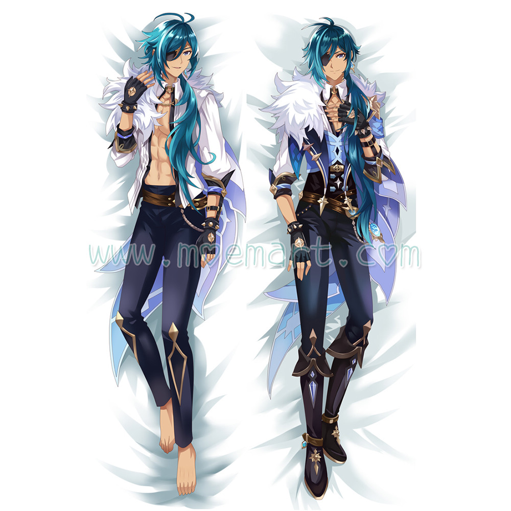 Genshin Impact Dakimakura Kaeya Body Pillow Case 03