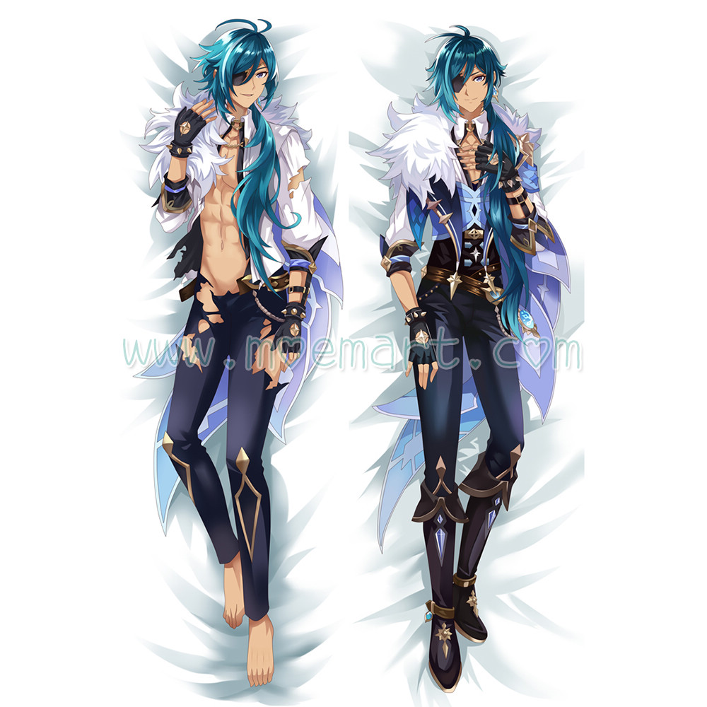 Genshin Impact Dakimakura Kaeya Body Pillow Case 04