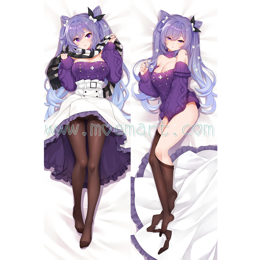 Genshin Impact Dakimakura Keqing Kokusei Body Pillow Case 08