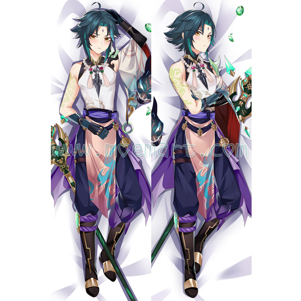 Genshin Impact Dakimakura Xiao Body Pillow Case - Click Image to Close