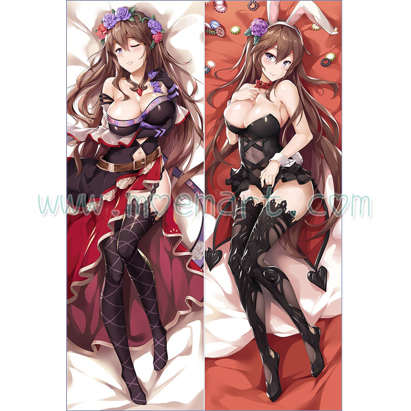 Granblue Fantasy Dakimakura Rosetta Body Pillow Case