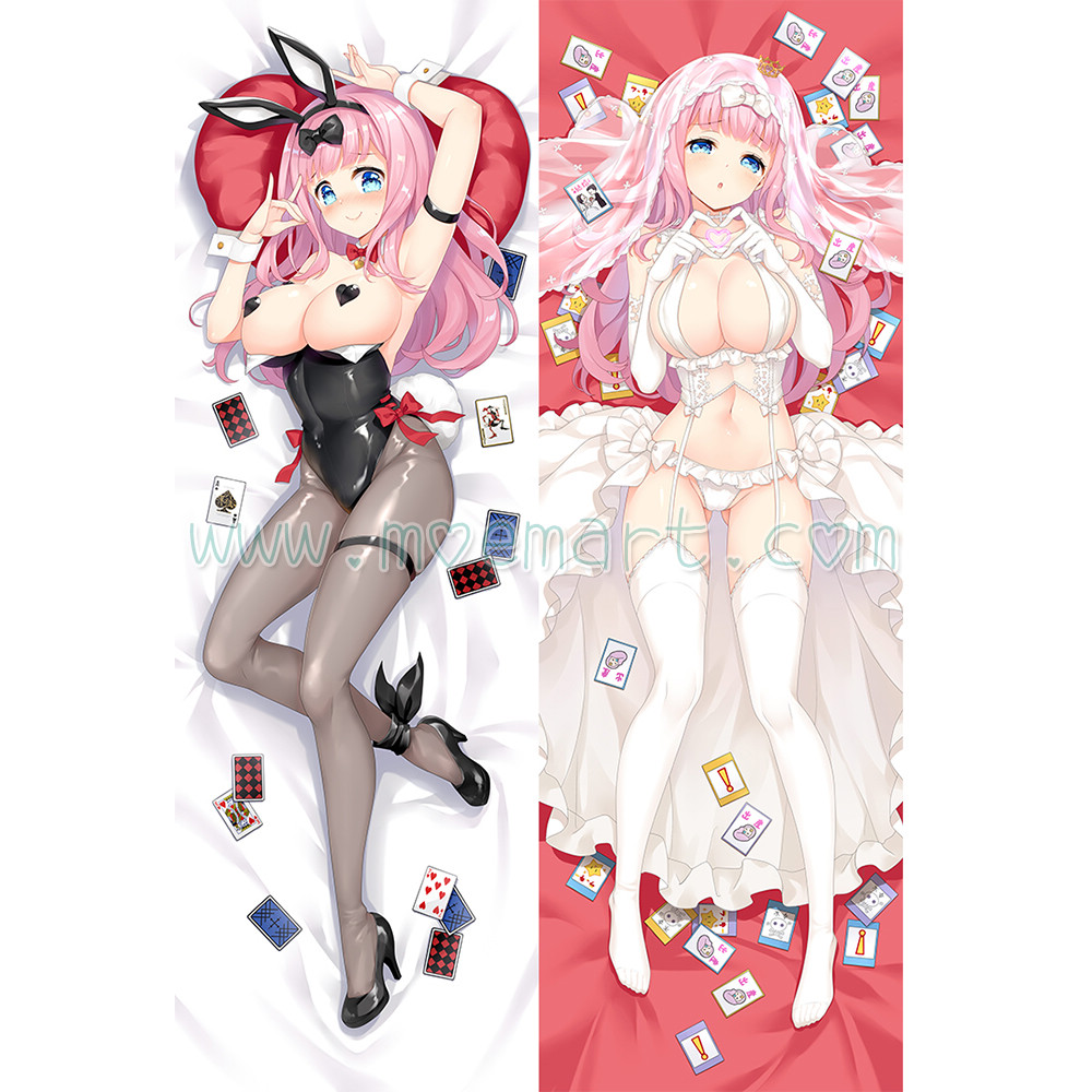 Kaguya-sama Dakimakura Fujiwara Chika Body Pillow Case 10