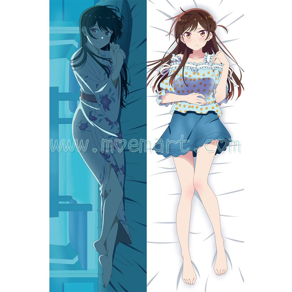 Kanojo Okarishimasu Dakimakura Chizuru Ichinose Body Pillow Case 06