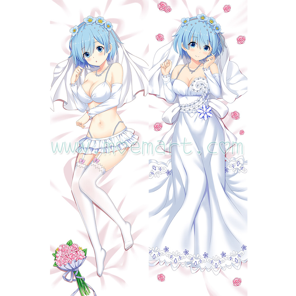 Re:Zero Dakimakura Rem Body Pillow Case 28