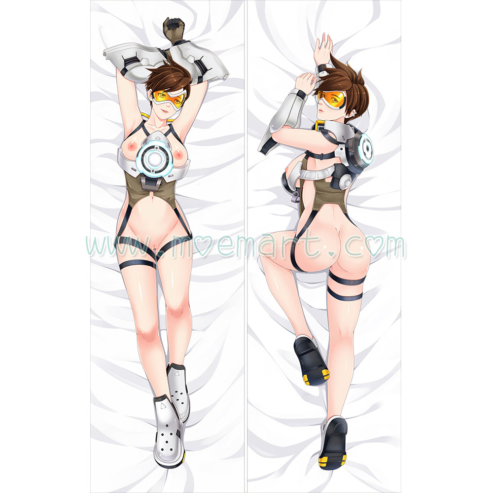 Overwatch OW Dakimakura Tracer Body Pillow Case 04