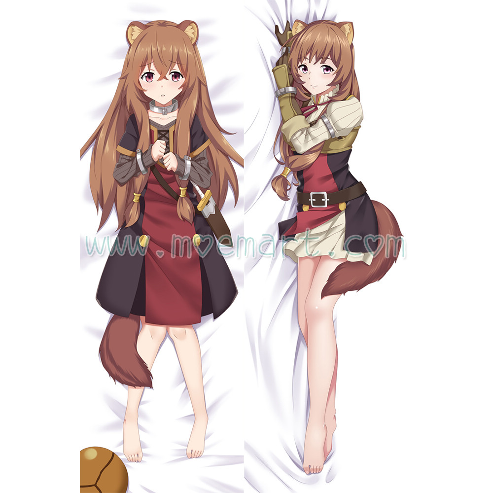 The Rising of the Shield Hero Dakimakura Raphtalia Body Pillow Case 08