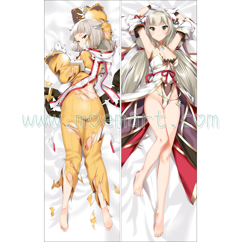 Xenoblade 2 Dakimakura Niyah Body Pillow Case