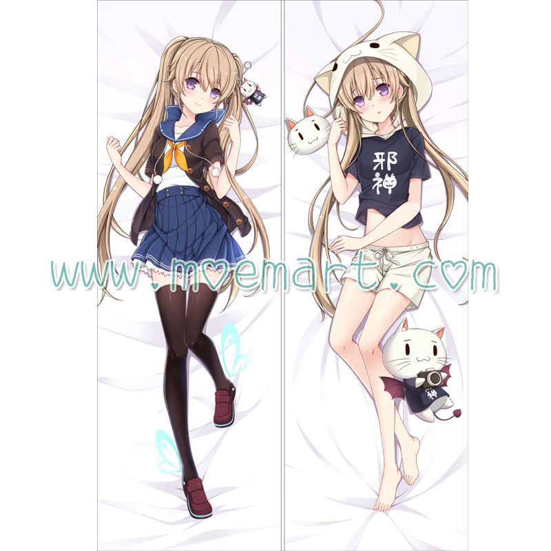 Ao no Kanata no Four Rhythm Dakimakura Arisaka Mashiro Body Pillow Case