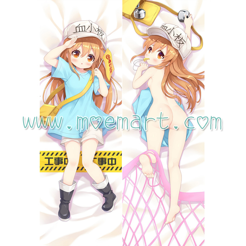 Cells at Work! Hataraku Saibou Dakimakura Kesshouban Body Pillow Case 02