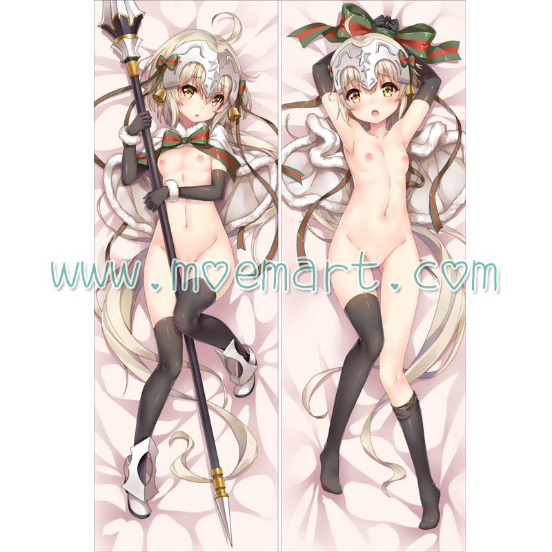 Fate Grand Order Dakimakura Jeanne d'Arc alter Santa Lily Body Pillow Case 02