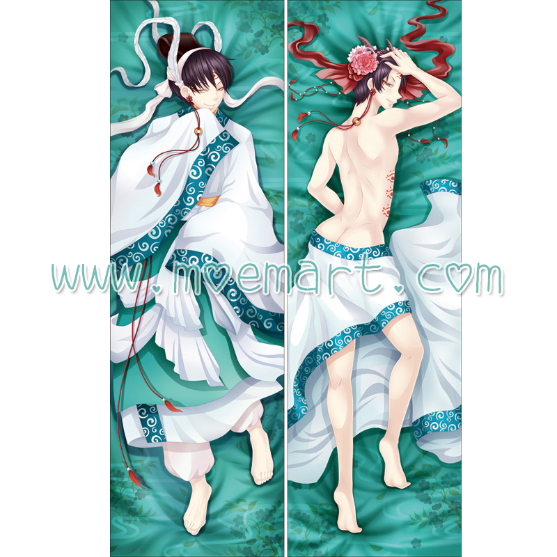 Hoozuki no Reitetsu Dakimakura Hakutaku Body Pillow Case