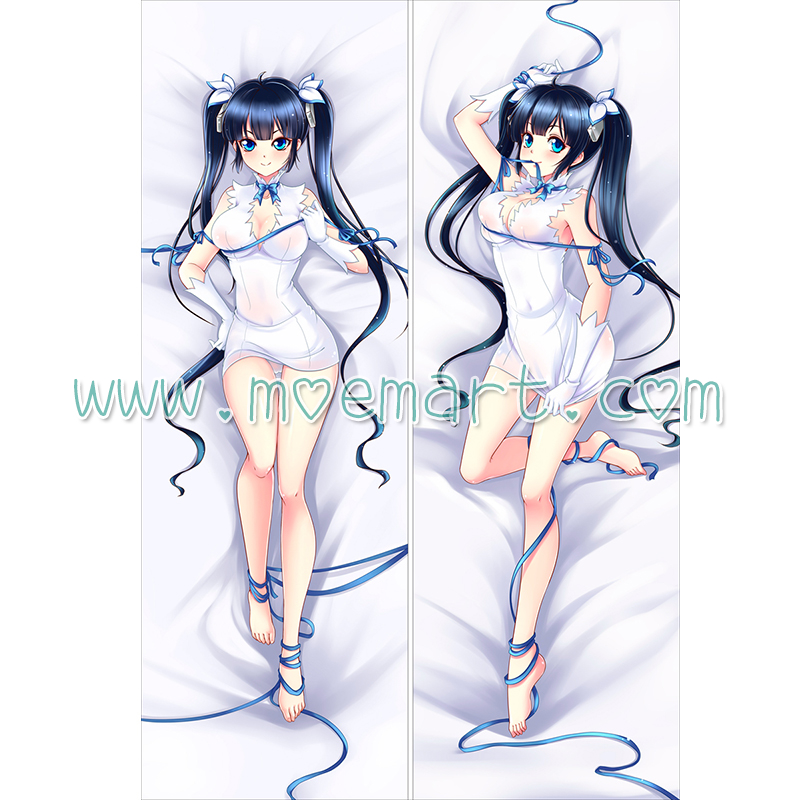 Is It Wrong to Try to Pick Up Girls in a Dungeon Dakimakura Hestia Body Pillow Case