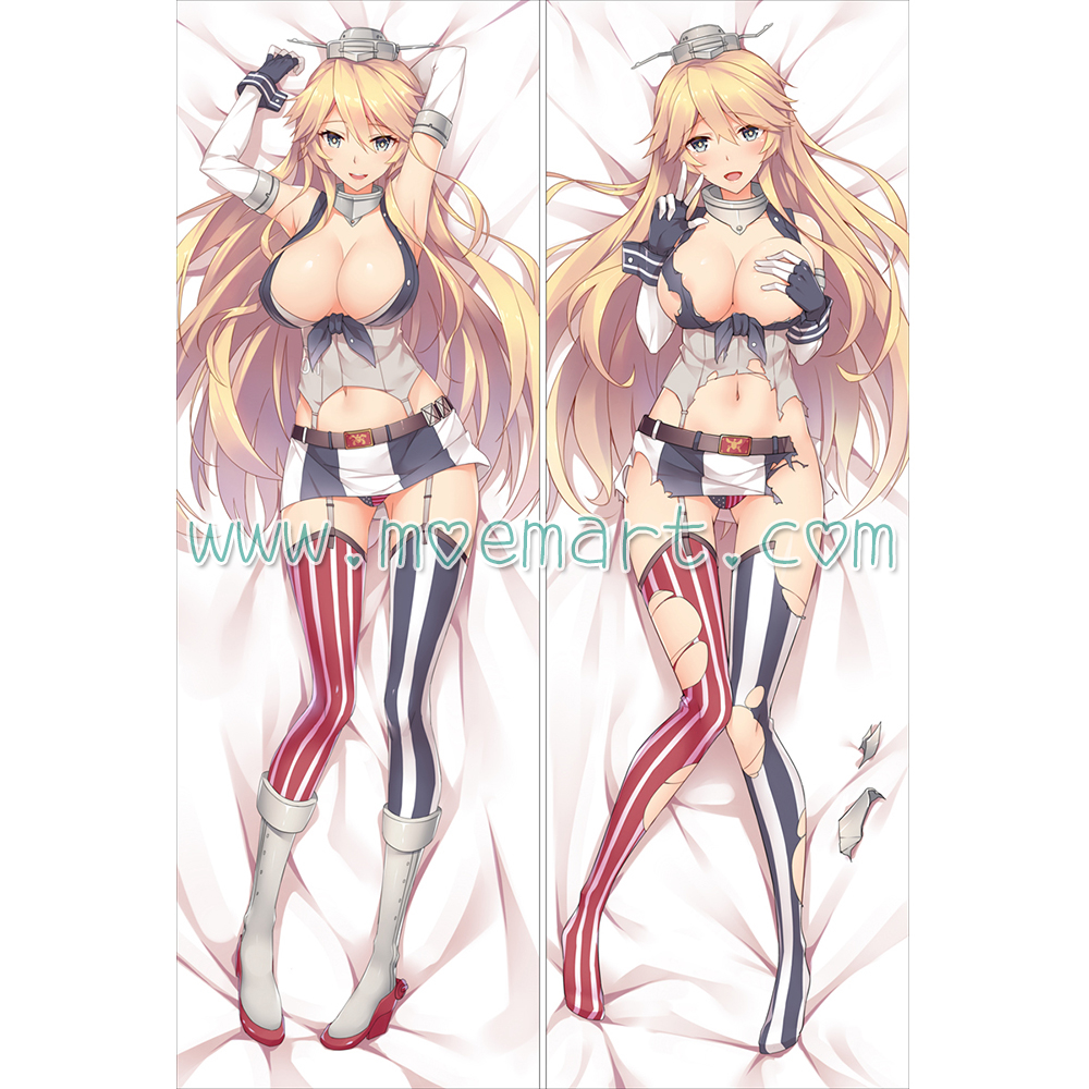 Kantai Collection KanColle Dakimakura Iowa Body Pillow Case