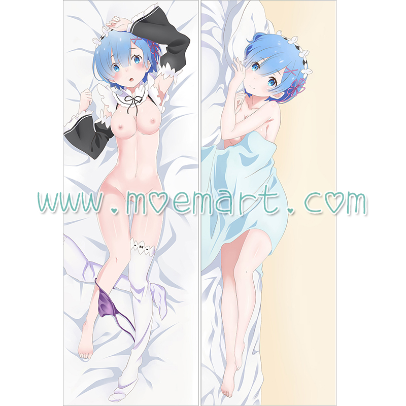 Re:Zero Dakimakura Rem Body Pillow Case 10