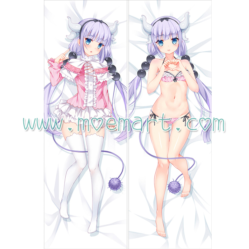 Miss Kobayashi's Dragon Maid Dakimakura Kanna Body Pillow Case