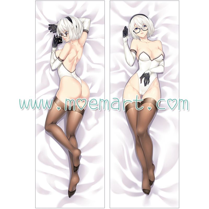 NieR:Automata Dakimakura 2B Body Pillow Case 05