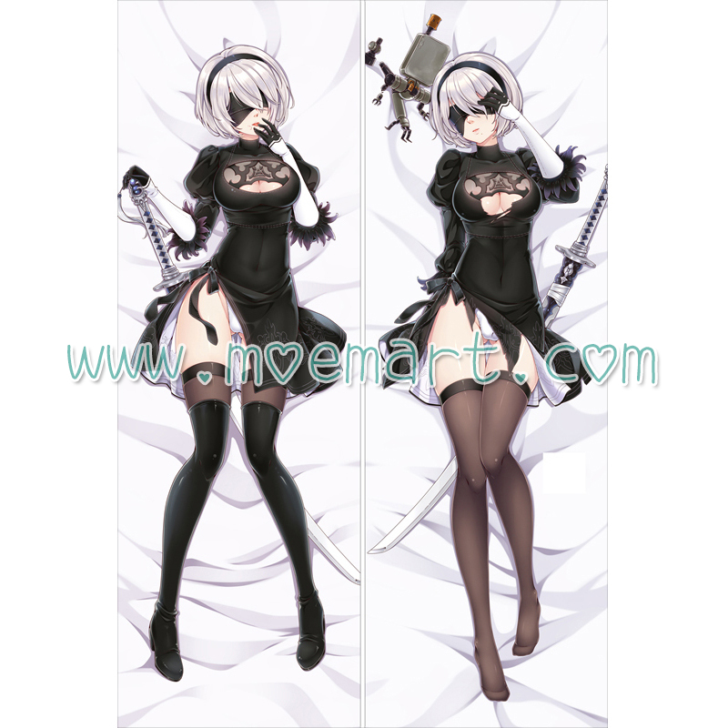 NieR:Automata Dakimakura 2B Body Pillow Case