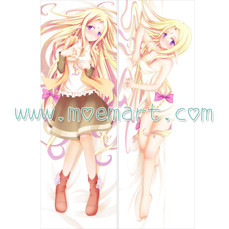 NO GAME NO LIFE Dakimakura Feel Nilvalen Body Pillow Case