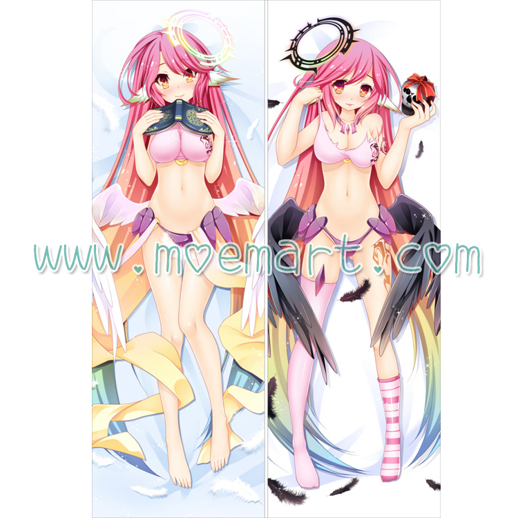 NO GAME NO LIFE Dakimakura Jibril Body Pillow Case 03