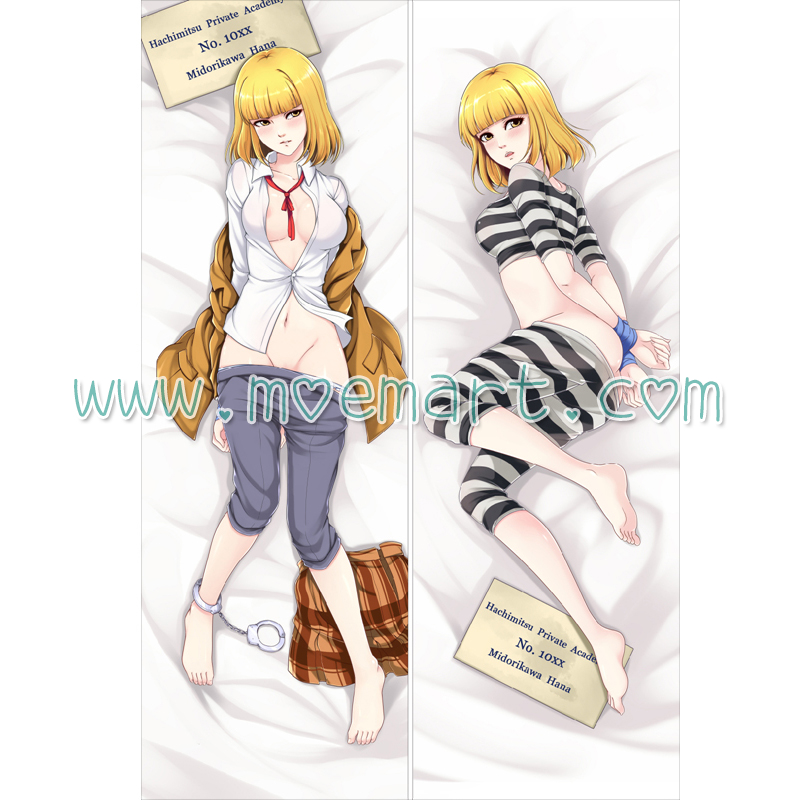 Prison School Dakimakura Hana Midorikawa Body Pillow Case 02