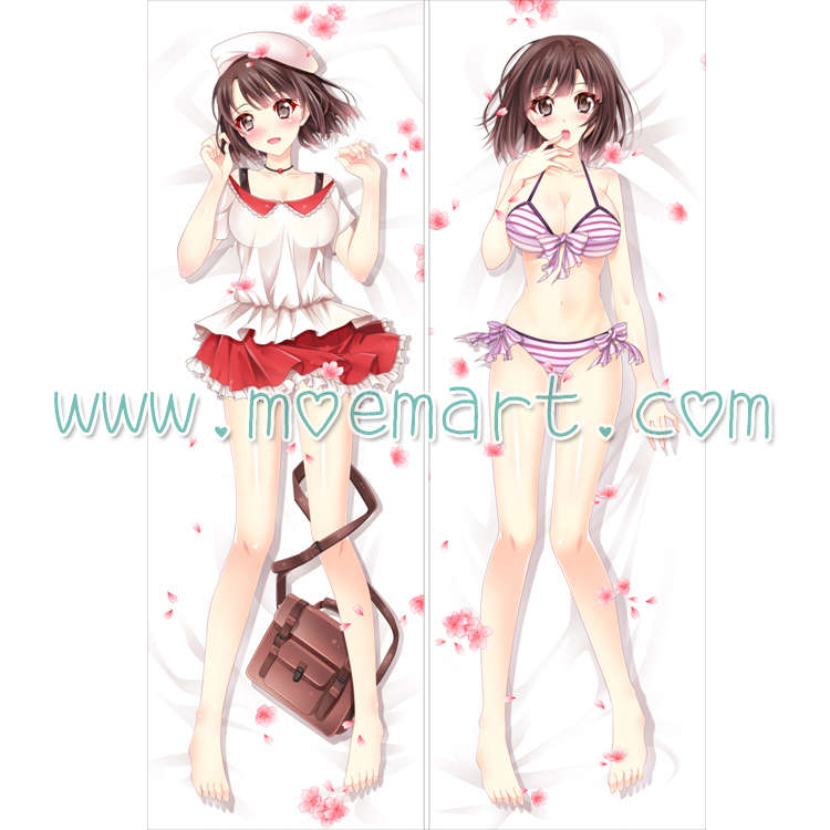 Saekano Dakimakura Megumi Kato Body Pillow Case 03