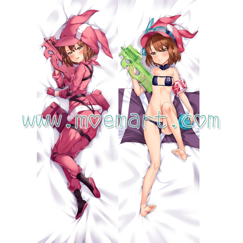 Sword Art Online GGO Dakimakura Kohiruimaki Karen Llenn Body Pillow Case 02