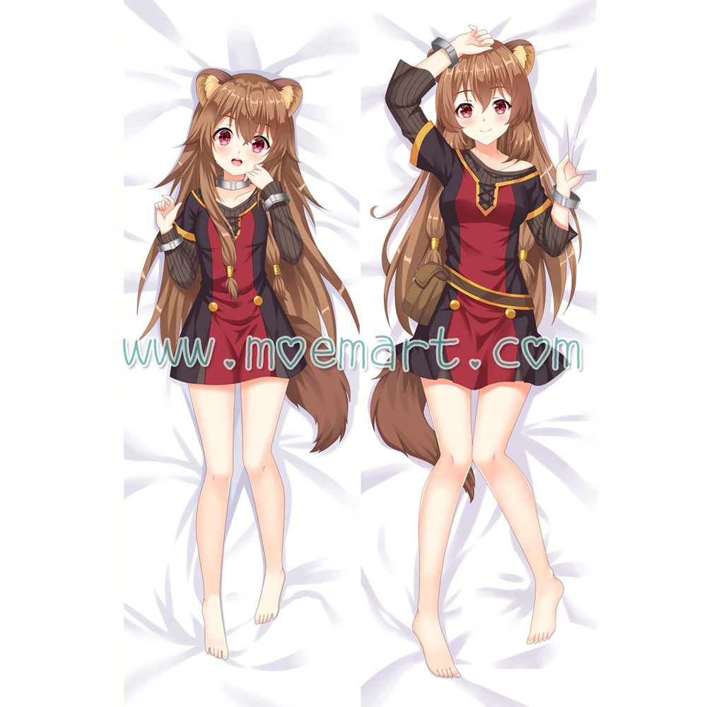 The Rising of the Shield Hero Dakimakura Raphtalia Body Pillow Case 03