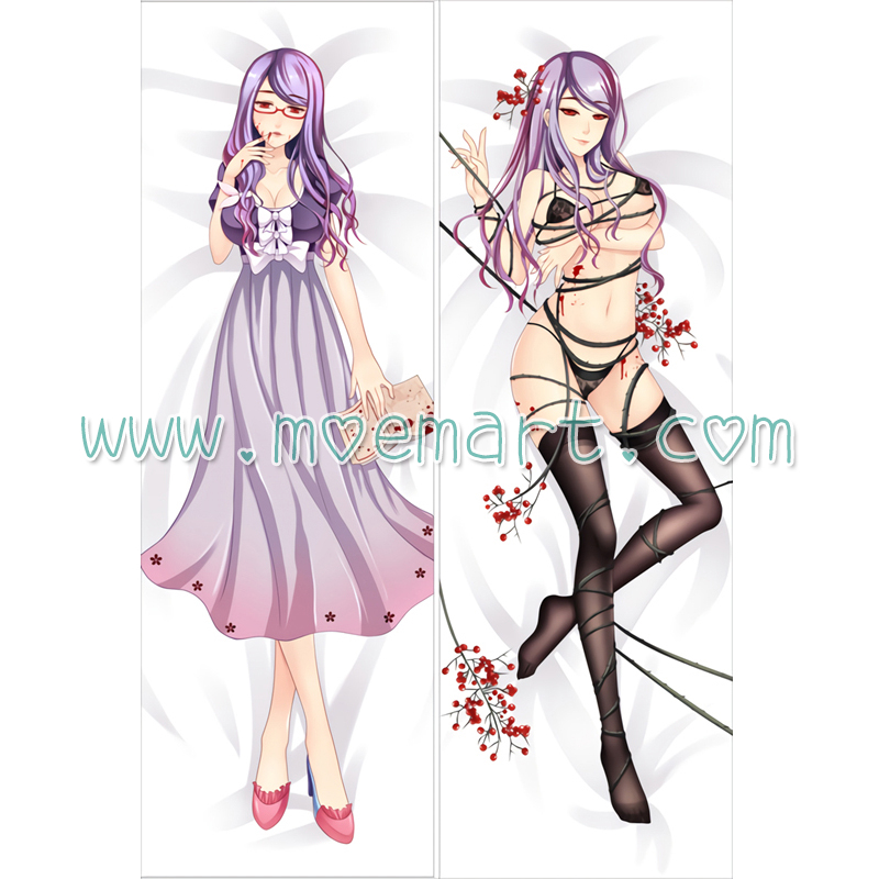 Tokyo Ghoul Dakimakura Rize Kamishiro Body Pillow Case