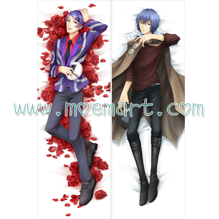 Tokyo Ghoul Dakimakura Shuu Tsukiyama Ayato Kirishima Body Pillow Case