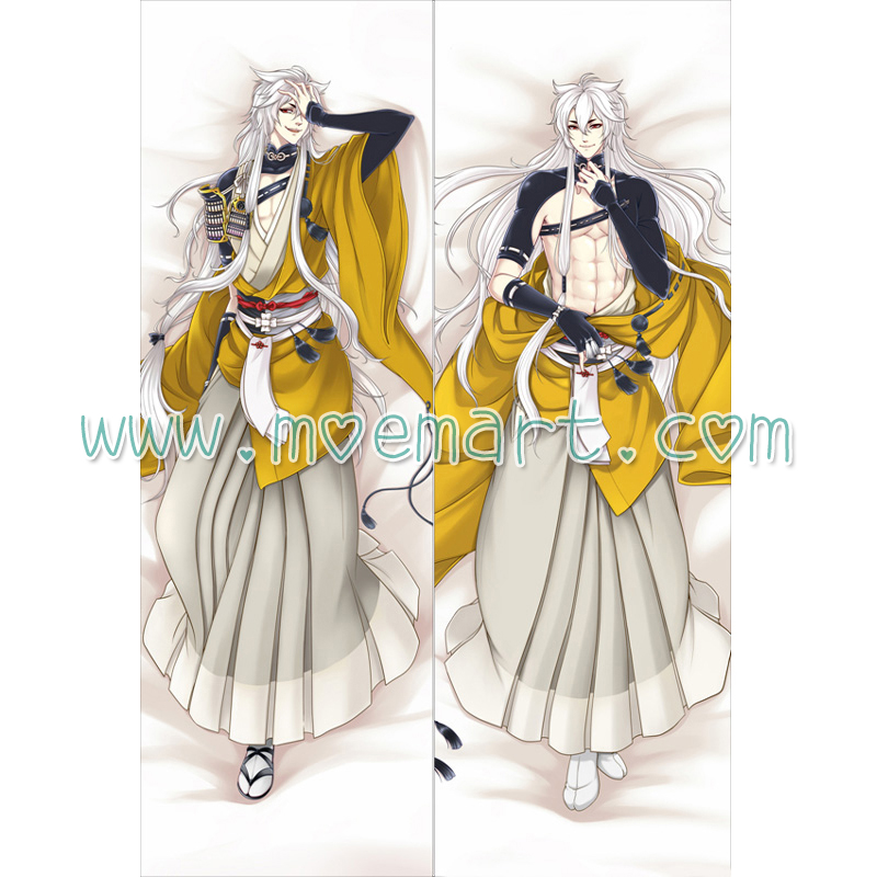 Touken Ranbu Dakimakura Kogitsunemaru Body Pillow Case