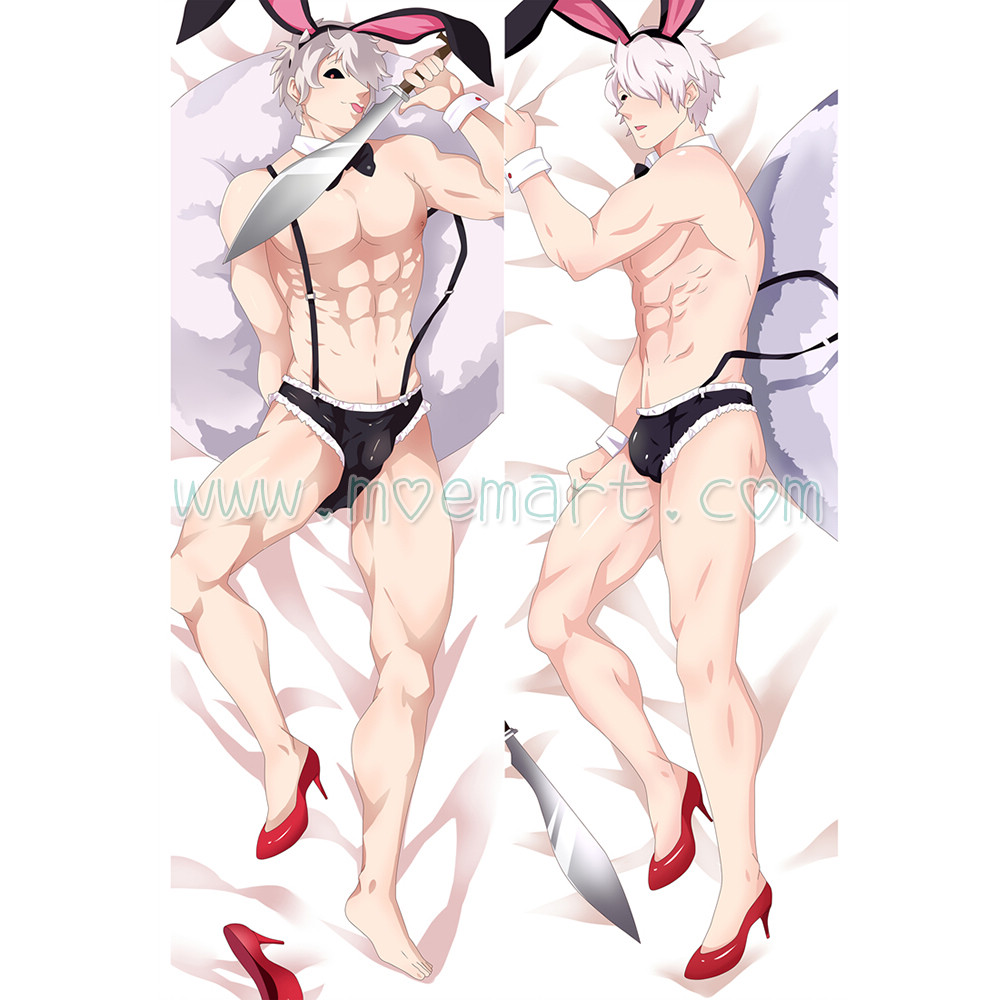 12Taisen Dakimakura Usagi Body Pillow Case