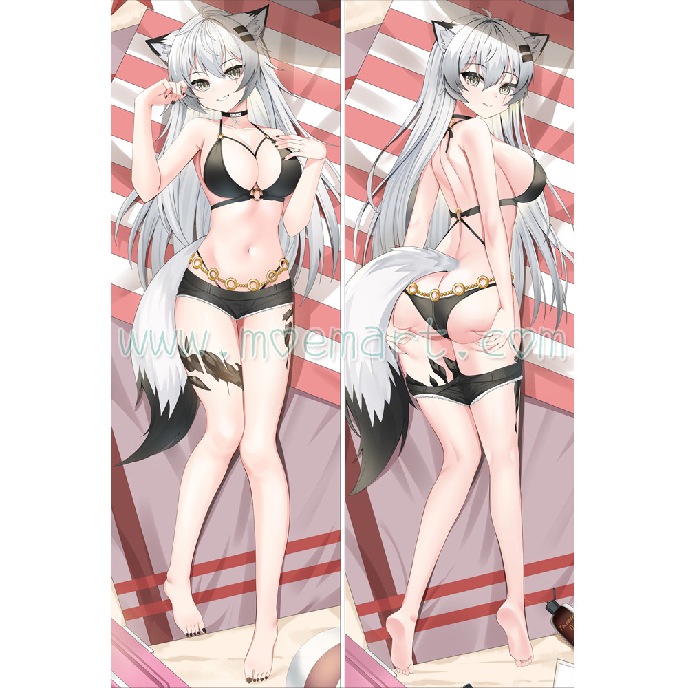 Arknights Dakimakura Lappland Body Pillow Case 02