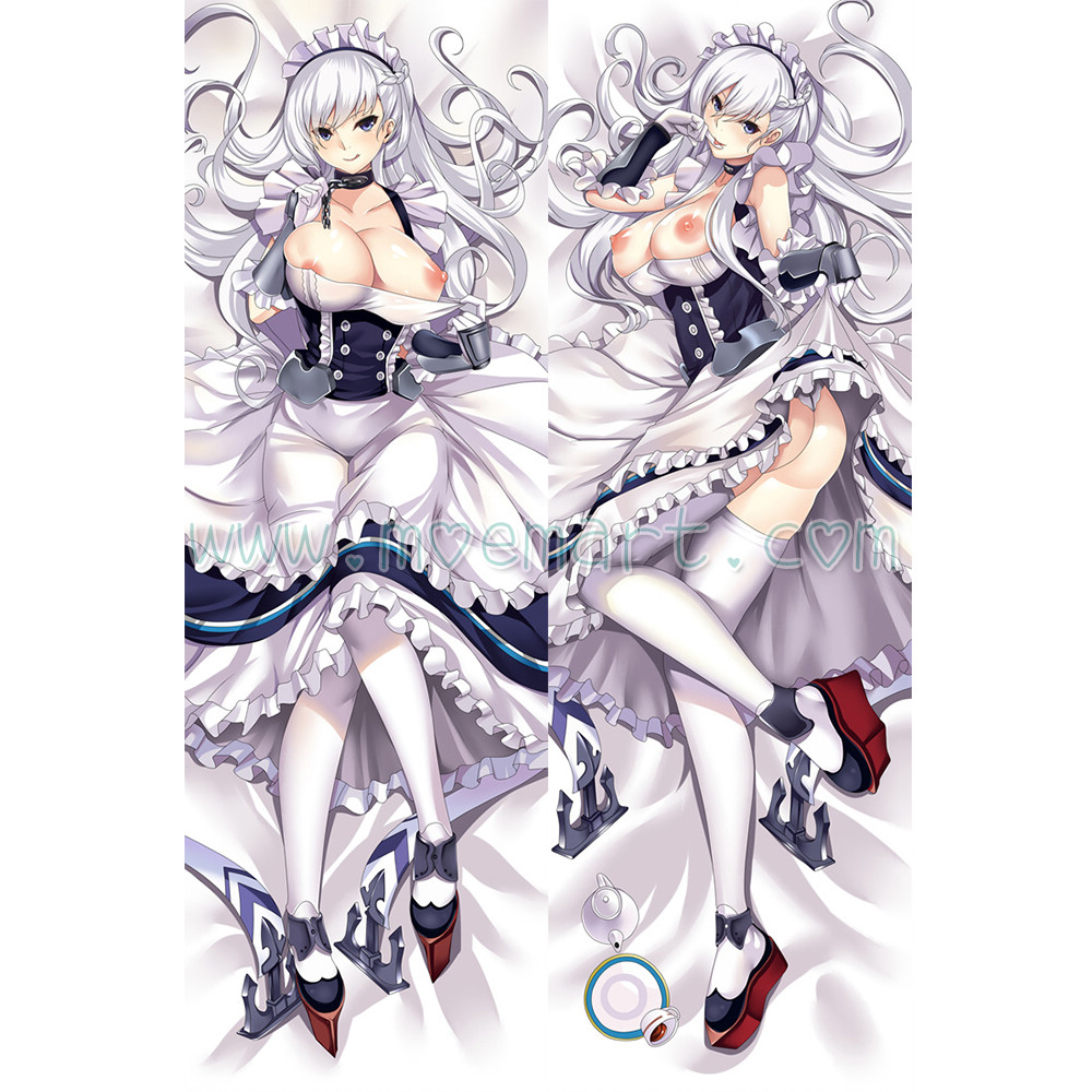 Azur Lane Dakimakura Belfast Body Pillow Case 22