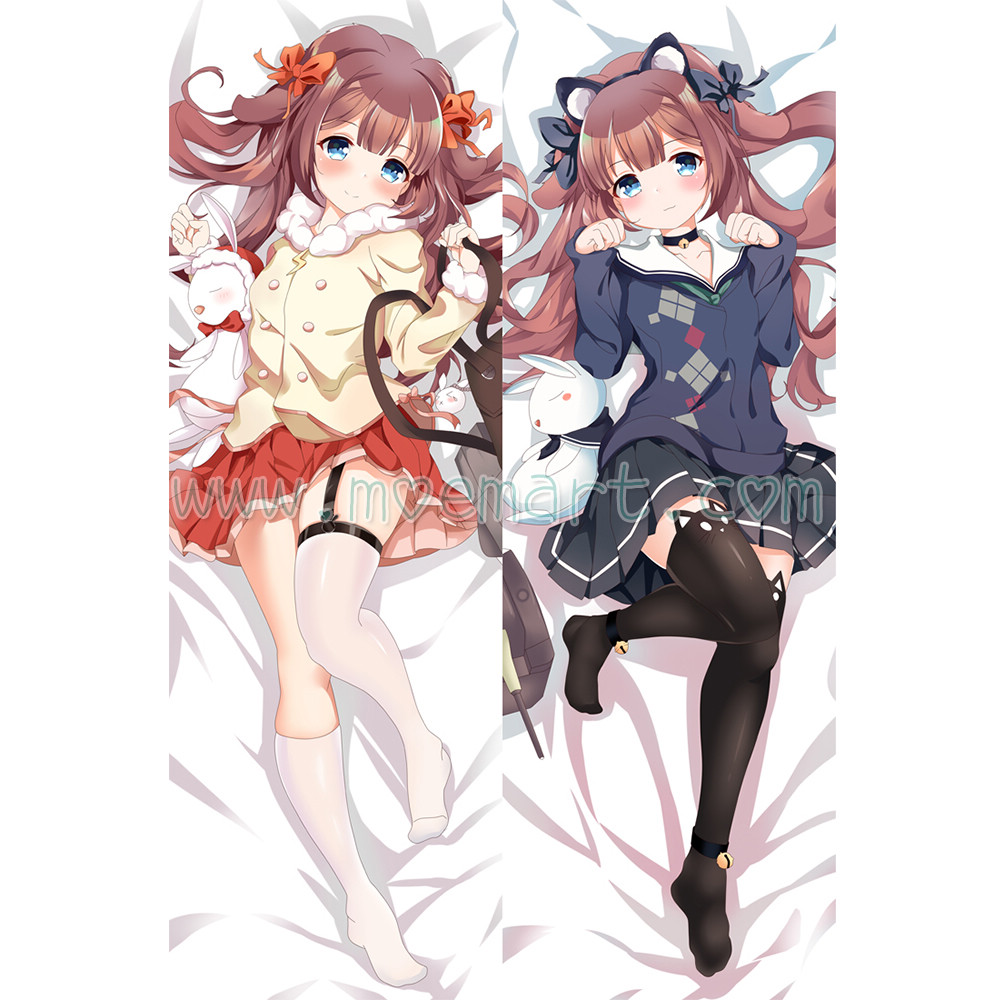 Azur Lane Dakimakura Kiyonami Body Pillow Case