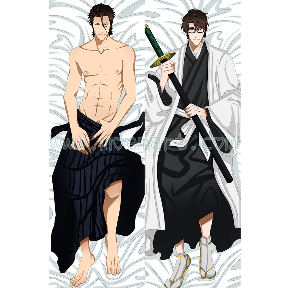 Bleach Dakimakura Aizen Sousuke Body Pillow Case