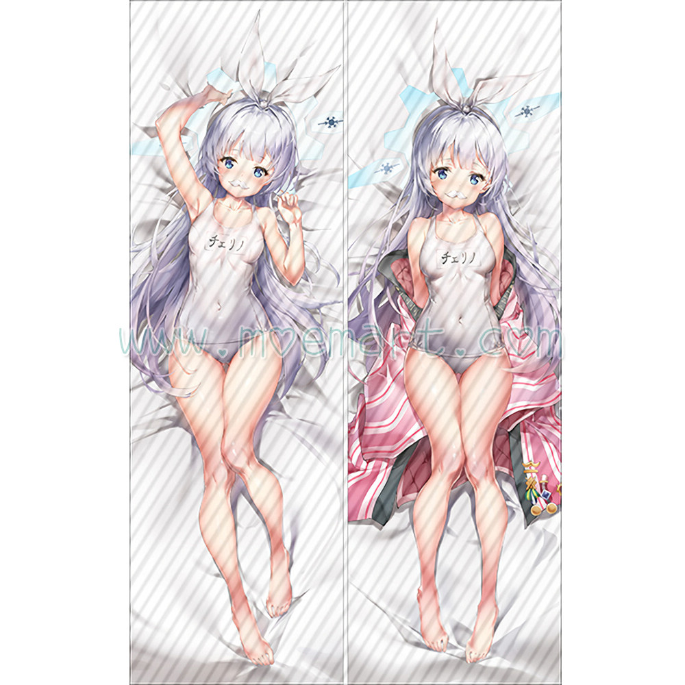 Blue Archive Dakimakura Renkawa Cherino Body Pillow Case