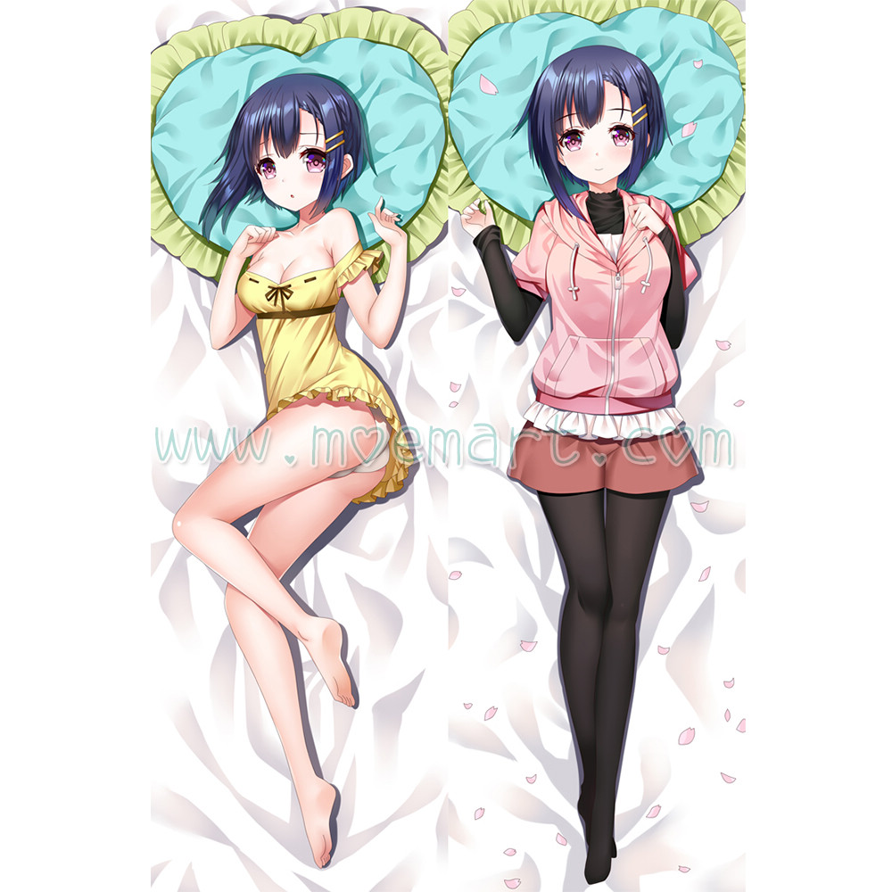 Bokutachi no Remake Dakimakura Shino Aki Body Pillow Case