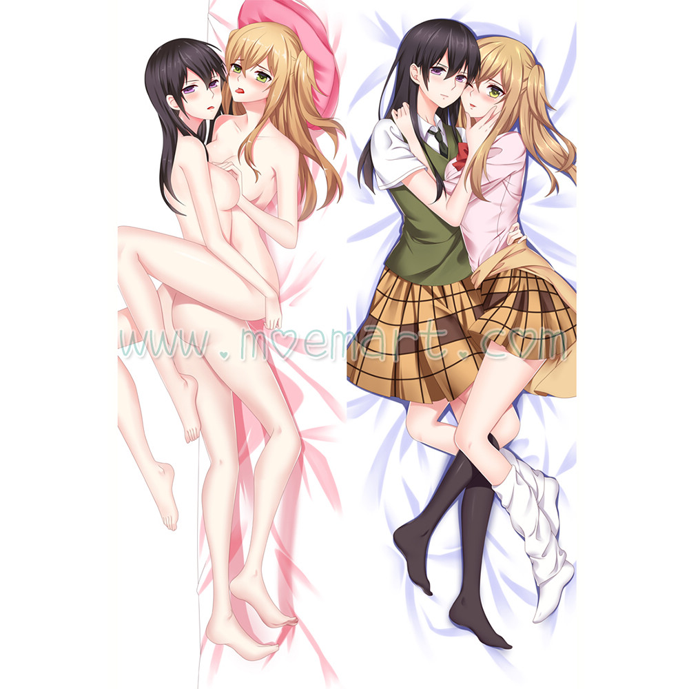 Citrus Dakimakura Aihara Yuzu Aihara Mei Body Pillow Case 02