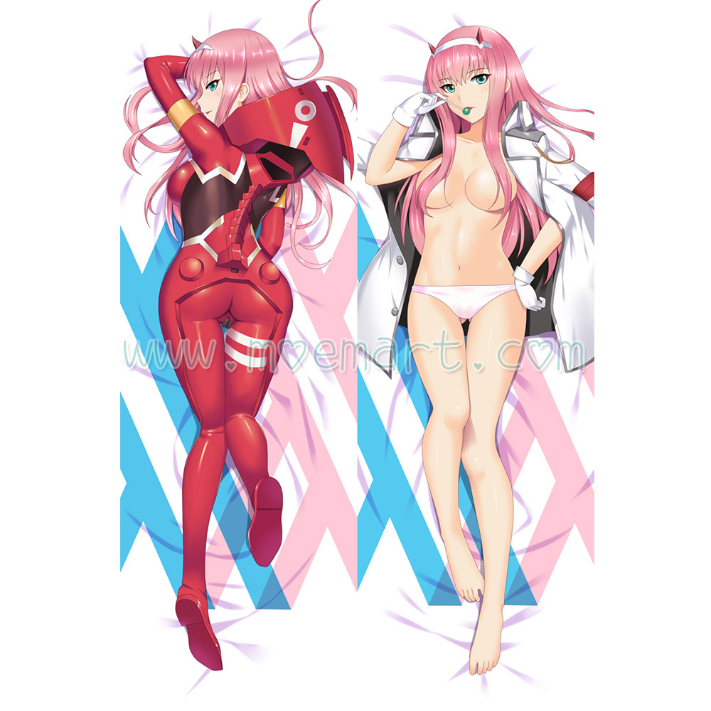 DARLING in the FRANXX Dakimakura Zero Two 02 Body Pillow Case 13