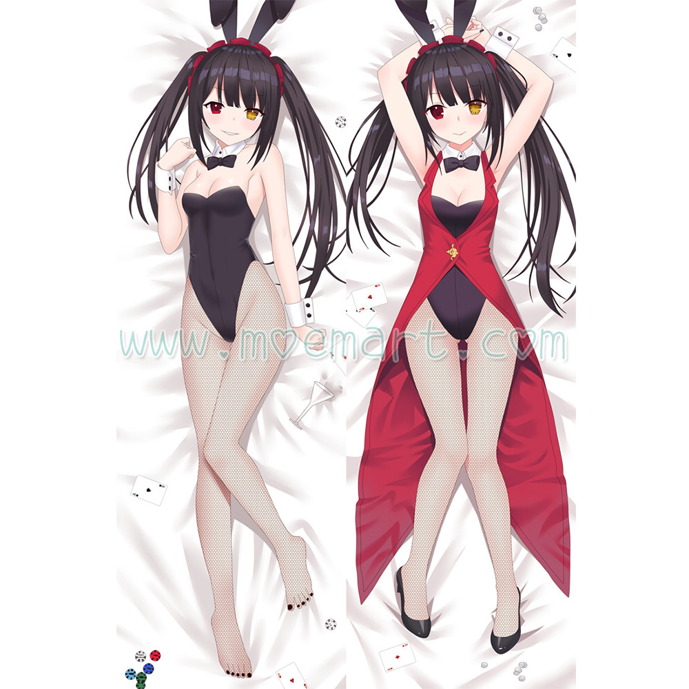 Date a Live Dakimakura Kurumi Tokisaki Body Pillow Case 49