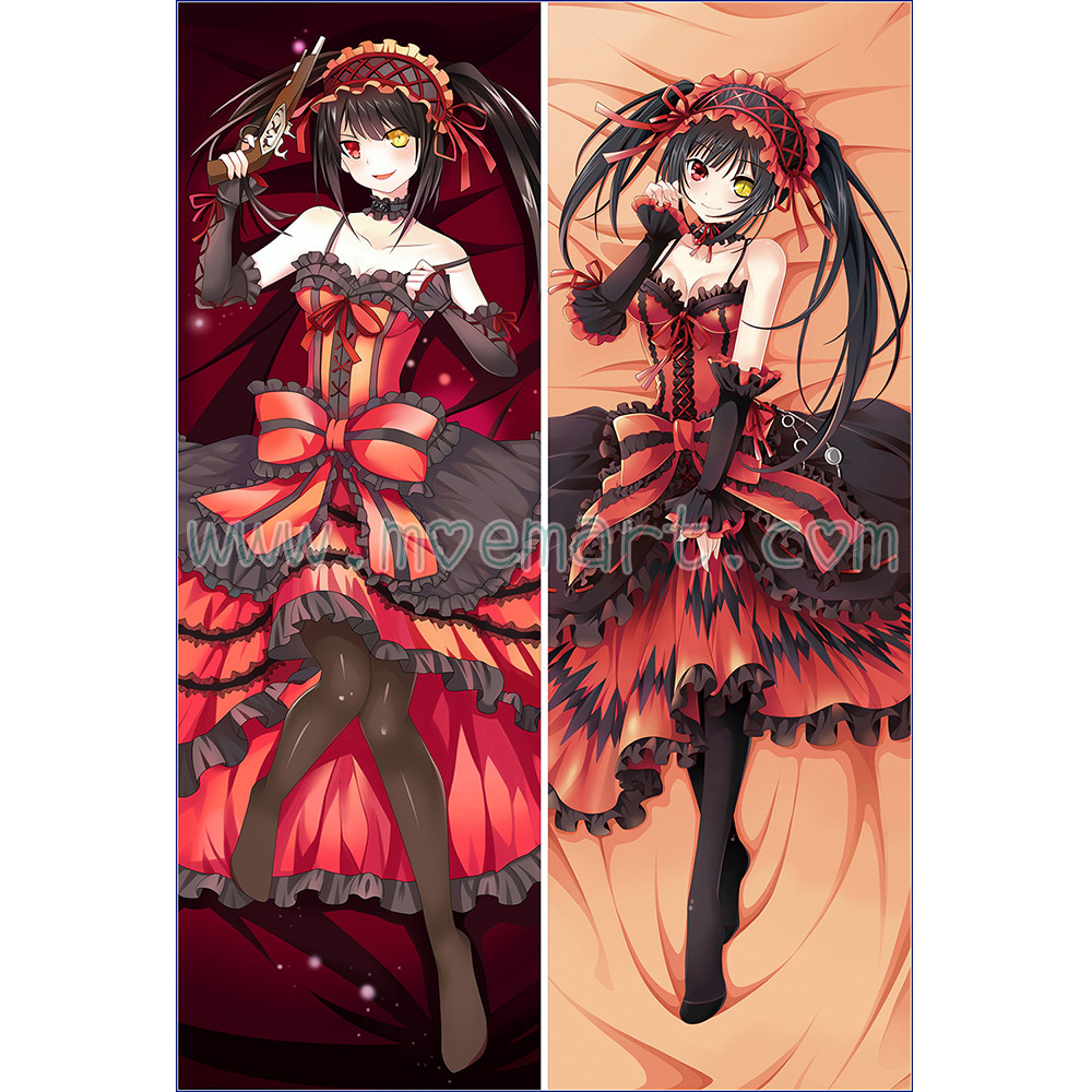 Date a Live Dakimakura Kurumi Tokisaki Body Pillow Case 51