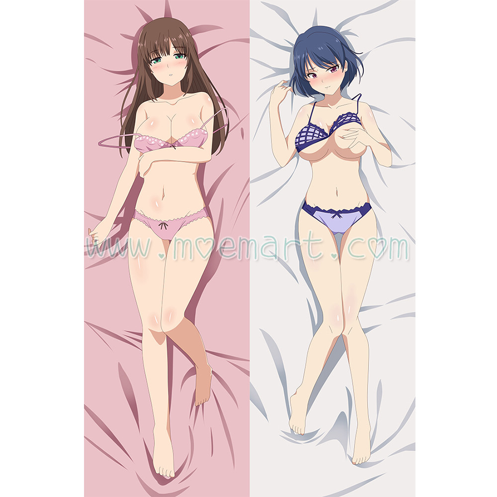 Domestic na Kanojo Dakimakura Hina Tachibana Rui Tachibana Body Pillow Case