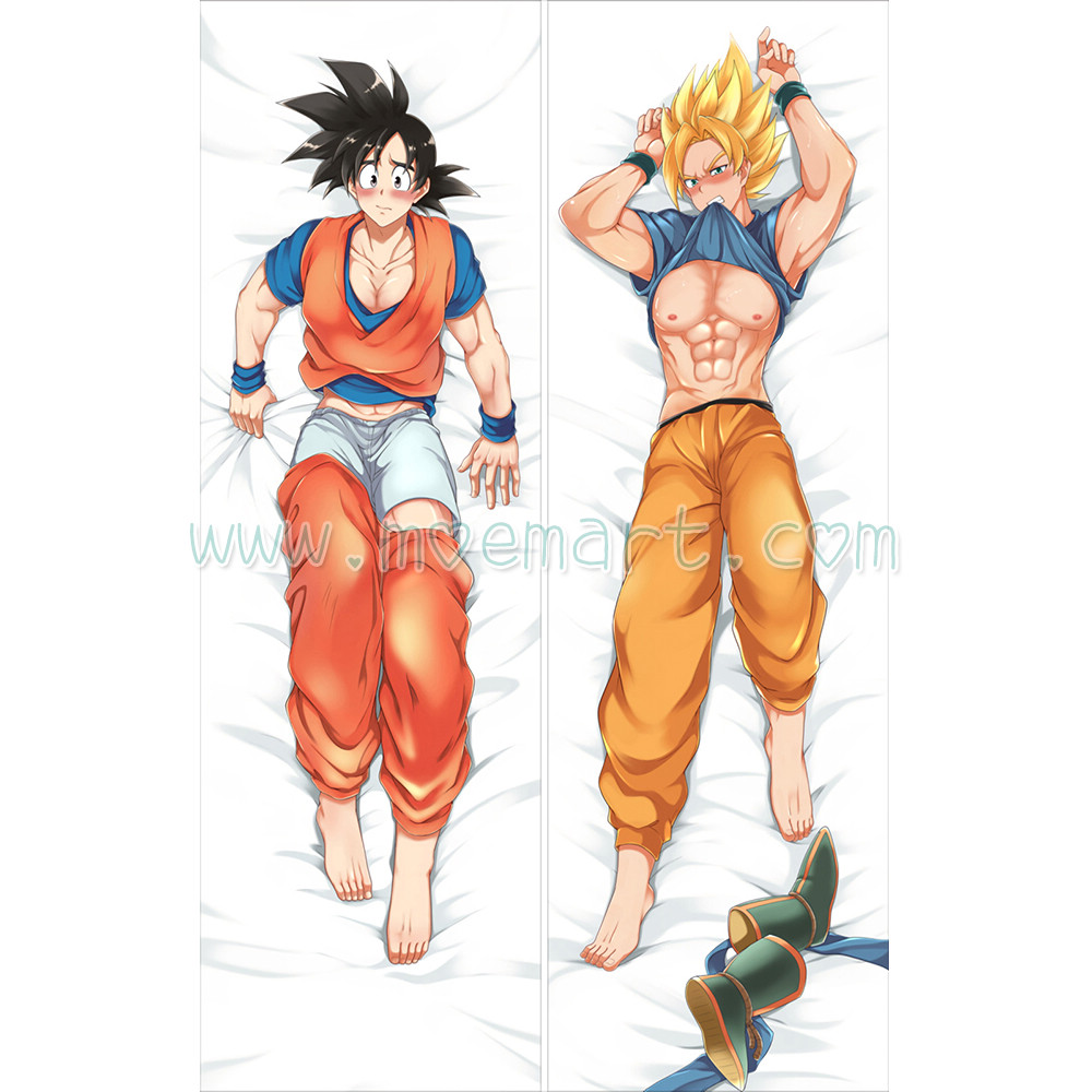 Dragon Ball Dakimakura Son Goku Kakarotto Body Pillow Case 02